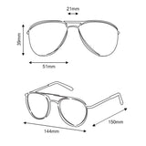 Eloise in Crystal Peach Eyeglasses - sightonomy