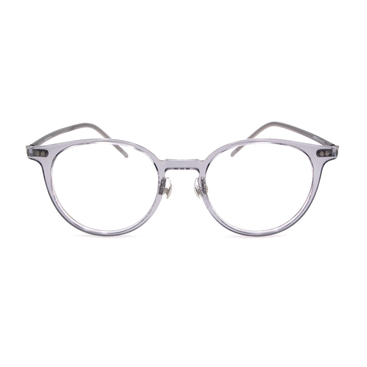 Itsuki in Crystal Smoke Eyeglasses - sightonomy