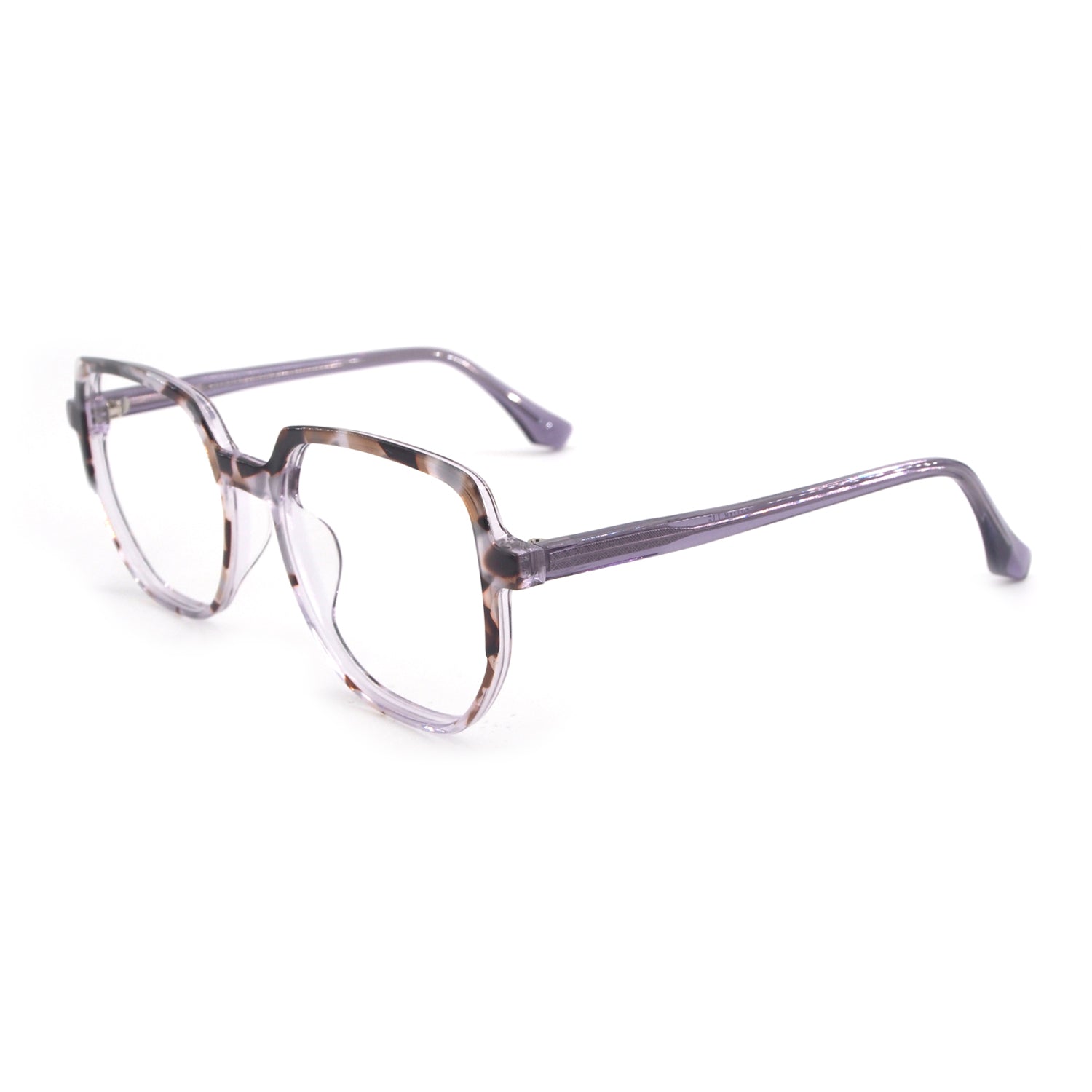 Gabriella in Periwinkle Tortoise Eyeglasses - sightonomy