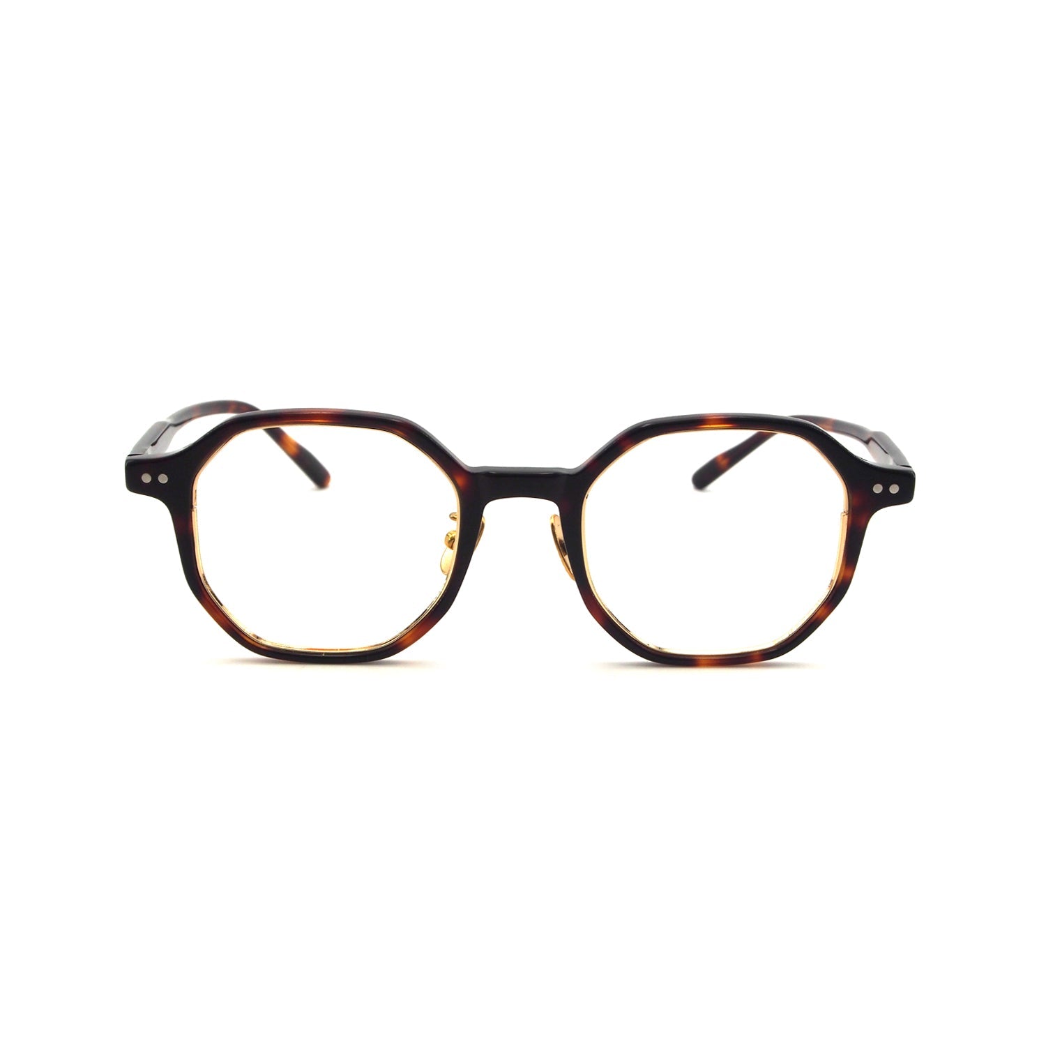 Koji in Amber Aurum Eyeglasses - sightonomy