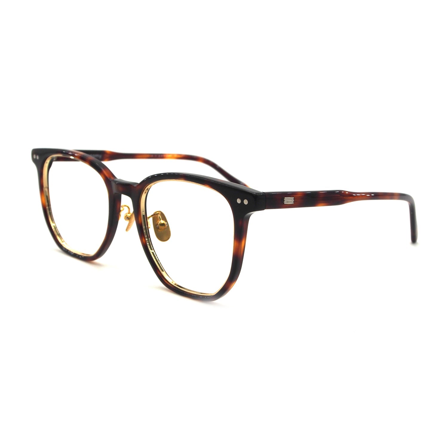 Osamu in Amber Aurum Eyeglasses - sightonomy