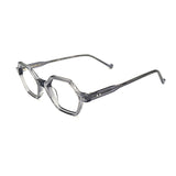 Nunzio in Crystal Grey Eyeglasses - sightonomy