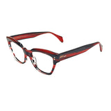 Wilhelmina in Crimson Tango Eyeglasses - sightonomy