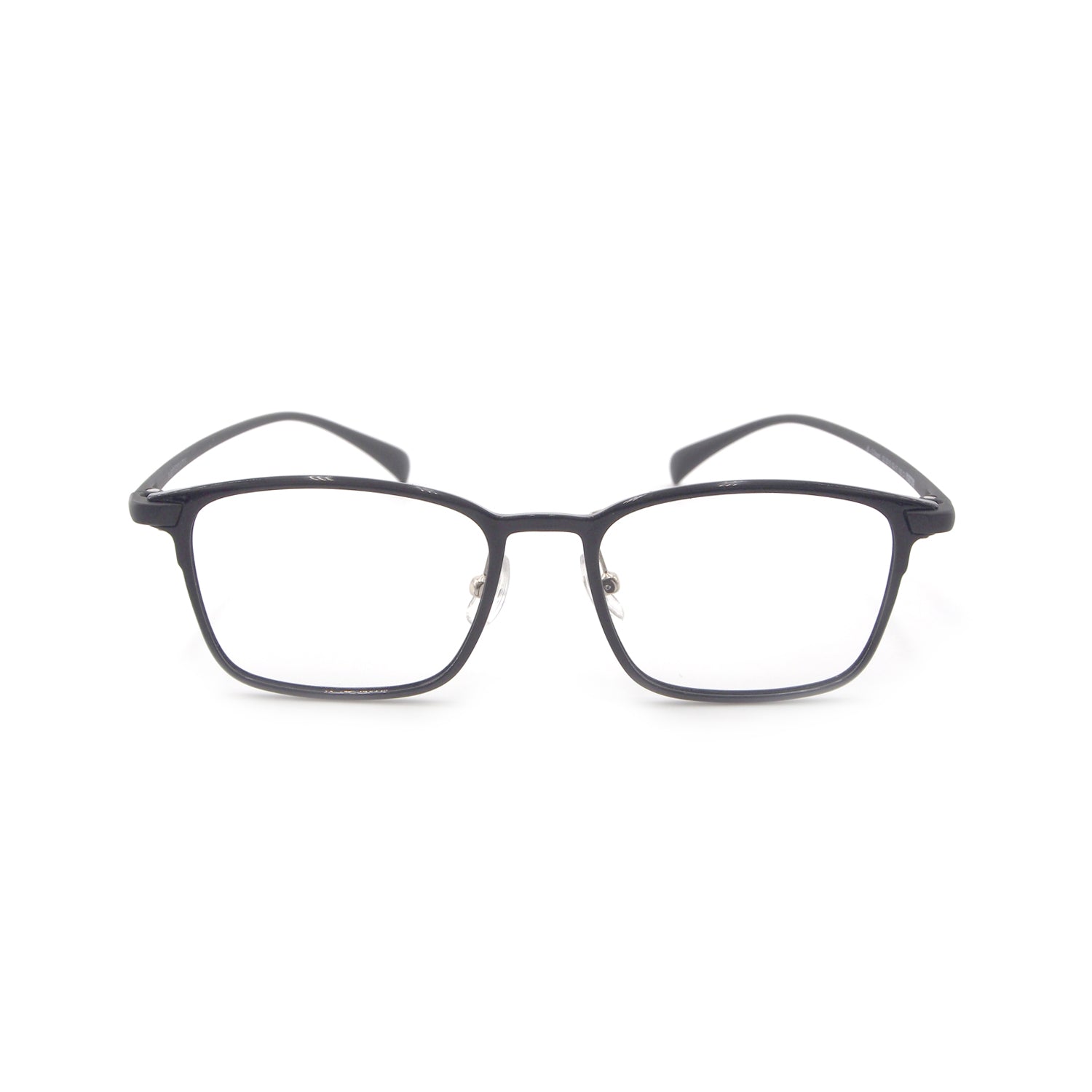 Borras in Shiny Obsidian Eyeglasses - sightonomy