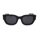 Gaia in Mondo Black Sunglasses - sightonomy