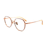 Hikaru in Ginger Rosato Eyeglasses - sightonomy