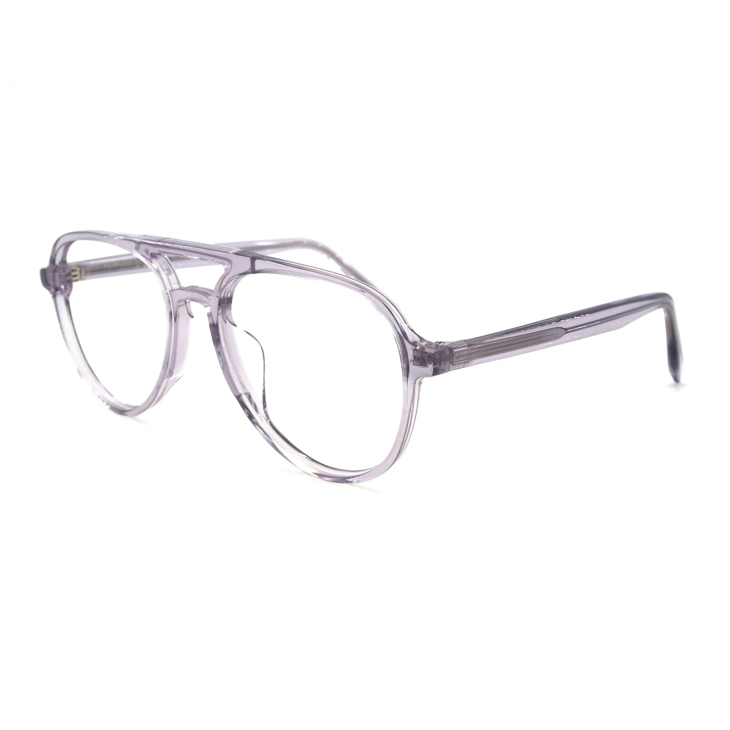 Howard in Crystal Smoke Eyeglasses - sightonomy