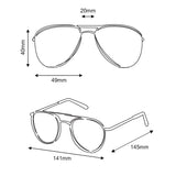 Junko in Crystal Smoke Eyeglasses - sightonomy